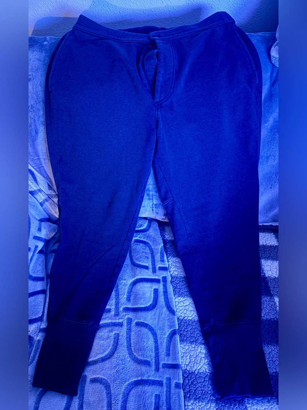 Under Armour Men's Black Jogger Zip up Sweatpants Size XL